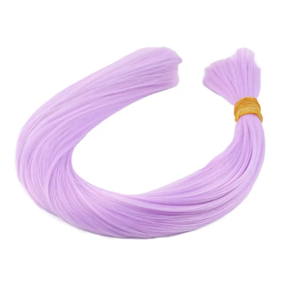 Açık Lila  Renkli Sentetik Boğum Saç - 1Kg SBS-YG2403A-PM-14X ürün görseli 1