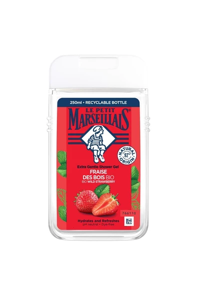 Le Petit Marseillais Akdeniz Çileği Duş Jeli 250 ml - Resim 2