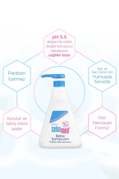Sebamed Bebe Şampuan 500ml - Resim 6
