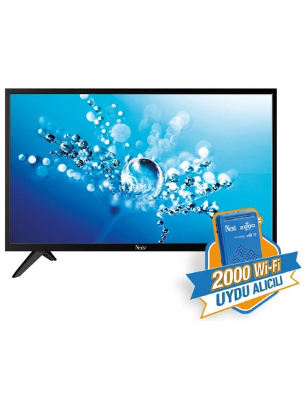 Next YE-24020D2 HD 24" 61 Ekran Uydu Alıcılı LED Monitör TV ürün görseli 1