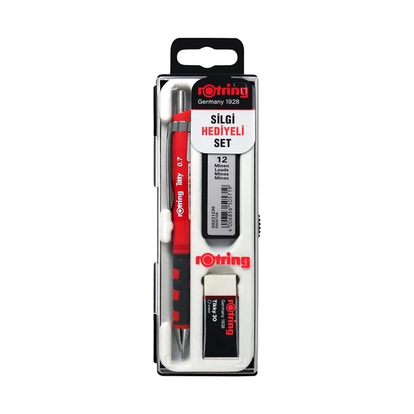 Rotring Tikky Okul Seti Uç+ Silgi Hediyeli Versatil Seti 0.7 - Resim 8