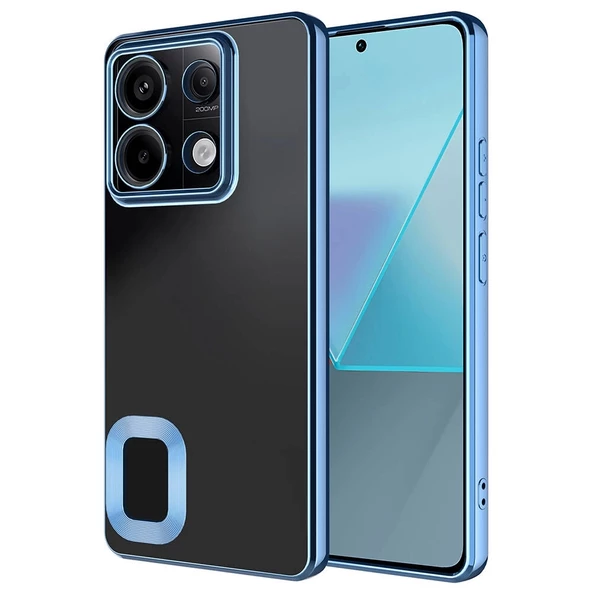 Xiaomi Redmi Note 13 Pro 5G Uyumlu Kılıf Kamera Korumalı Logo Gösteren Omega Kapak ürün görseli 1