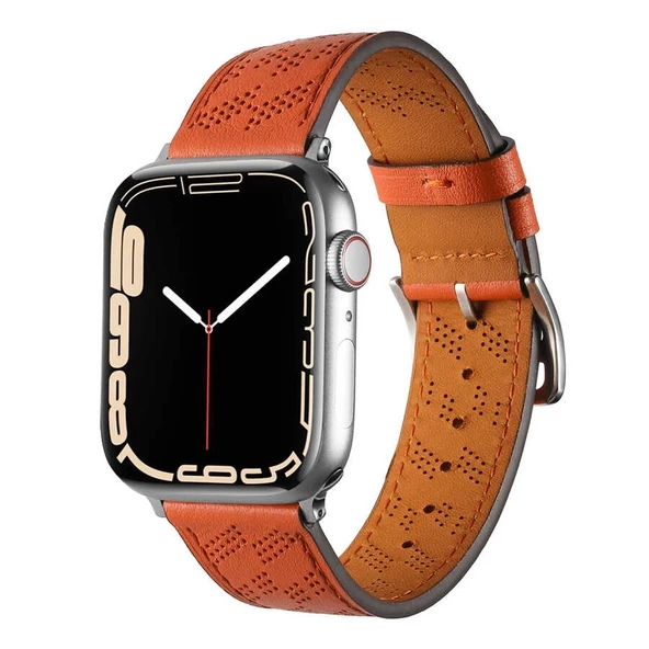 ​​​Watch 42mm KRD-76 PU Deri Kordon Strap Kayış ürün görseli 1