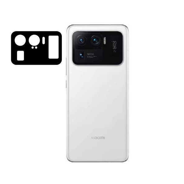 Xiaomi Mi 11 Ultra 3D Kamera Camı - Resim 2
