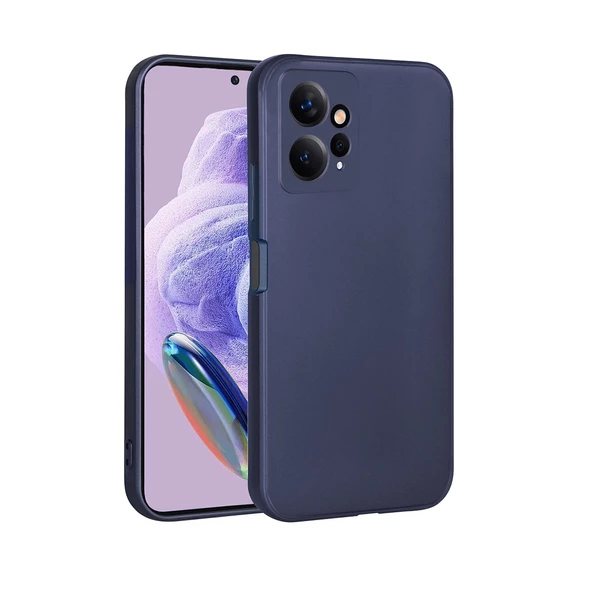 Xiaomi Redmi Note 12 4G Uyumlu Kılıf Pürüzsüz Premier Silikon Kapak ürün görseli 1