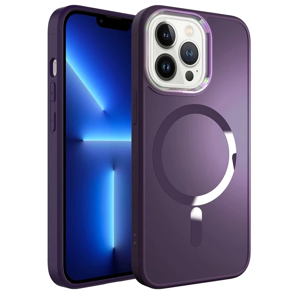 iPhone 12 Pro  Uyumlu  Uyumlu KılıfMagsafe Wireless Şarj Özellikli Stil Kapak ürün görseli 1