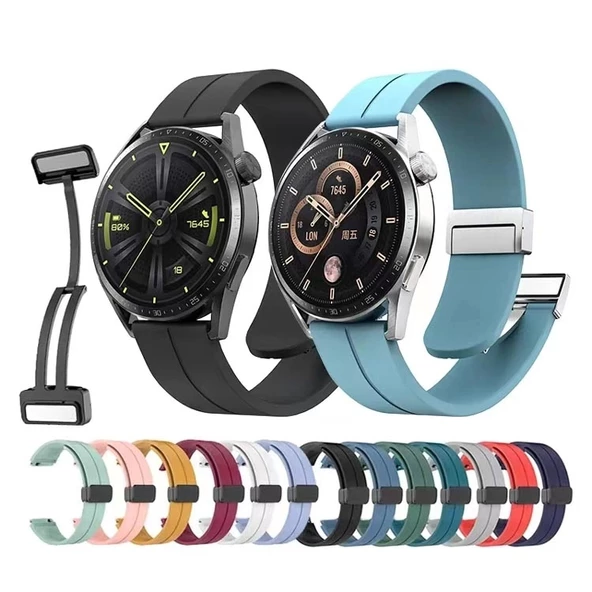 Watch 46mm KRD-84 22mm Silikon Kordon - Resim 2