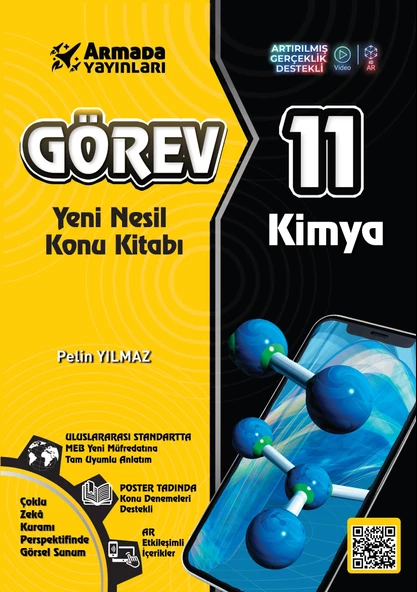 Armada Yayınları Armada 11. Sınıf Görev Kimya Yeni Nesil Konu Kitabı ürün görseli 1