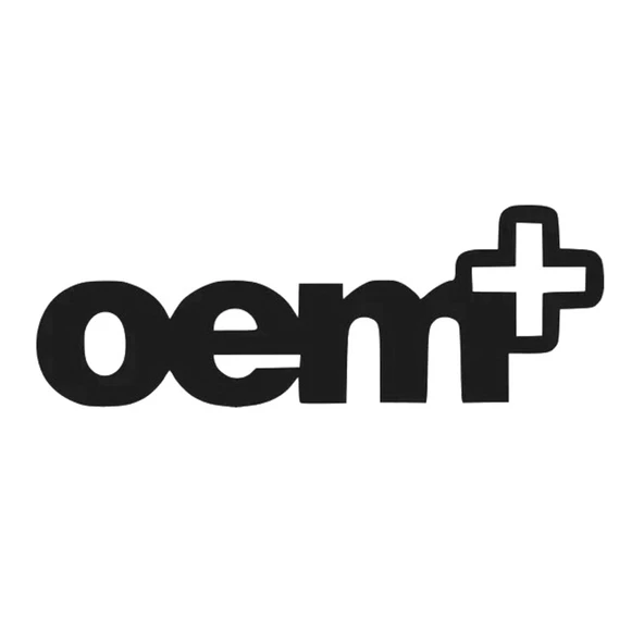 Oem+ Sticker - Siyah Sticker - Oem+ Sticker 14.3 X 5 Cm ürün görseli 1