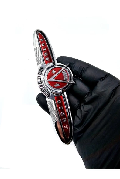 Etiketçilere Özel Arma BUICK Modeli Krom Yapışkanlı - Resim 4