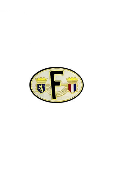 Arma Mini Aksesuar F (FRANCE) Fransa 3D Görünüm Sticker ürün görseli 1