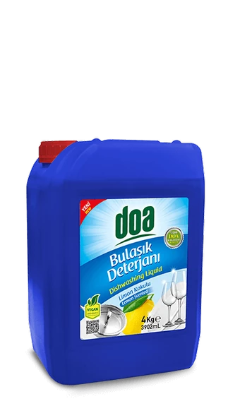 Doa Limon Kokulu Bulaşık Deterjanı 4 kg ürün görseli 1