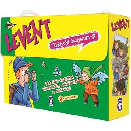 Levent Türkiye'yi Geziyorum 3. Set 5 Kitap ürün görseli 1