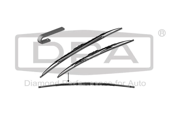 1U9955425B Silecek Süpürgesi Arka - Octavia 1997-2000 -Combı- ürün görseli 1