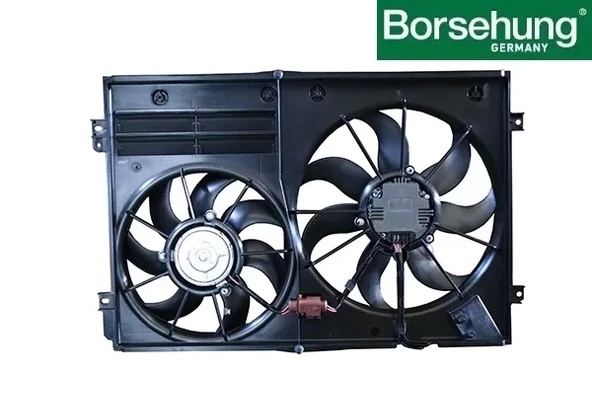 1TD121203D Fan Motorları & Dual Çerçeve 300W+200W Otomatik - Caddy-Golf 5-Octavia-Passat-Jetta-Toledo-Leon-A3 ürün görseli 1