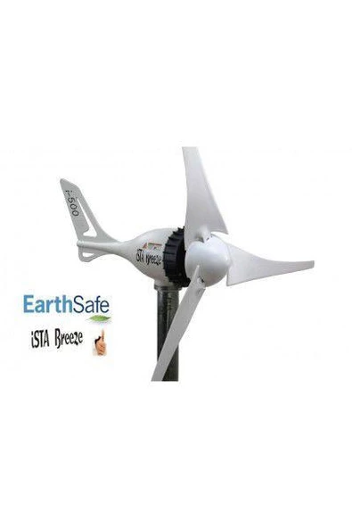 İSTA-BREEZE İ-500 WATT 12V/24Volt Rüzgar Türbini + Hibrit Şarj Kontrol Cihazı ürün görseli 1