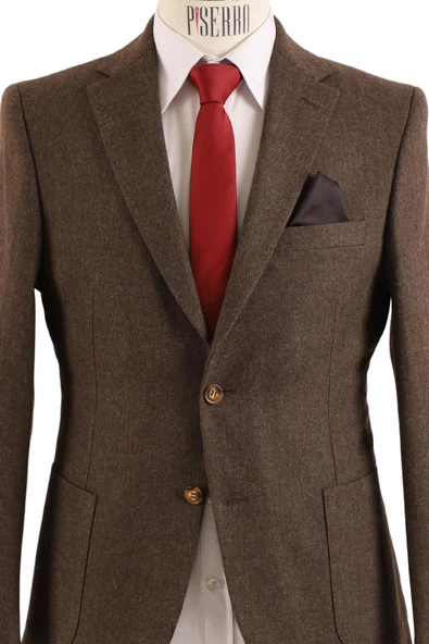 Slim Fit Ceket - Resim 7