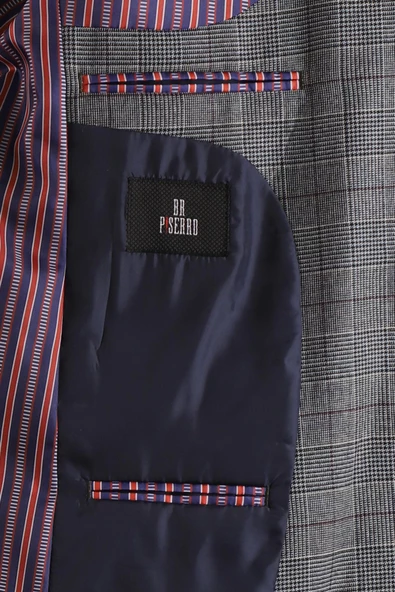Regular Fit Yelekli Takım - Resim 8