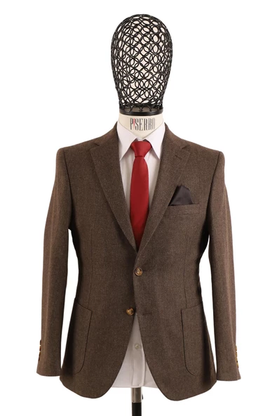 Slim Fit Ceket - Resim 6