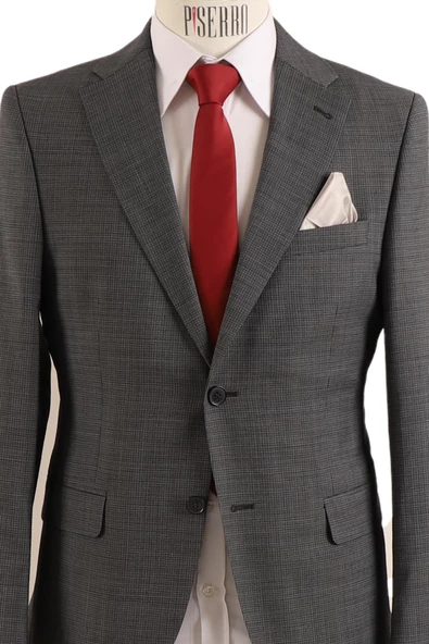 Slim Fit Takım Elbise - Resim 4