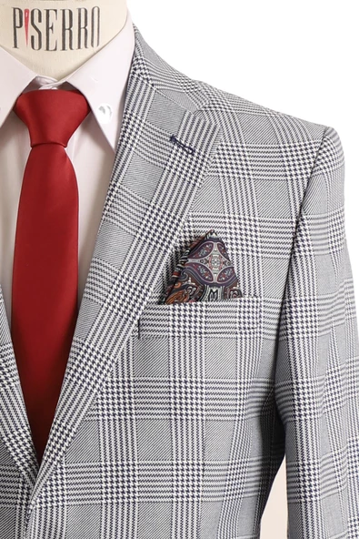Slim Fit Ceket - Resim 4