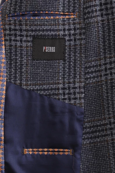 Slim Fit Ceket - Resim 5