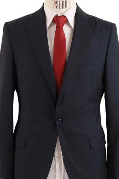 Slim Fit Takım Elbise - Resim 4