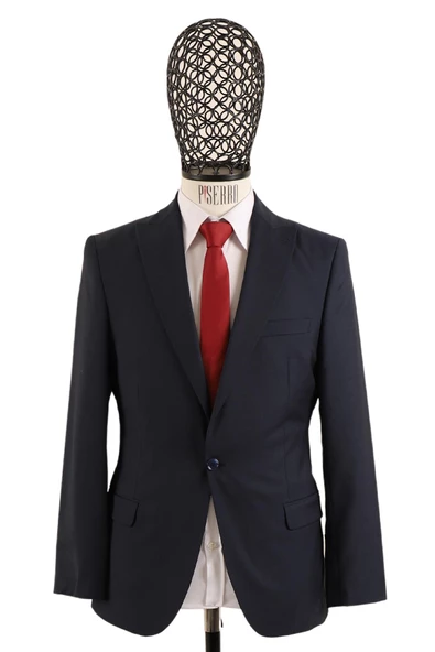 Slim Fit Takım Elbise - Resim 3