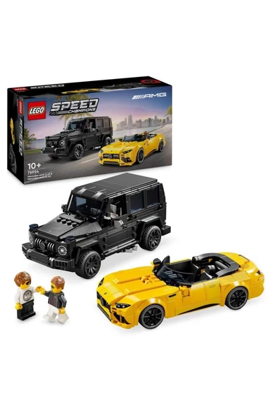 LEGO Speed Champions 76924 Mercedes-AMG G 63 ve Mercedes-AMG SL 63 (808 Parça) ürün görseli 1