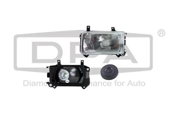701941017 Far Komple SOL Çerçeveli - Transporter T4 1991-2002 ürün görseli 1