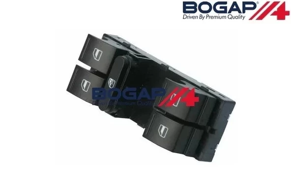 1Z0959858B Cam Açma Anahtarı 4'lü 10 Fiş - Fabia-Roomster 2007-2015 - Octavia 2004-2013 - Yeti 2010-2018 ürün görseli 1