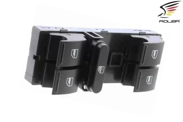 1K4959857B Cam Açma Anahtarı 4'lü - Golf 5-Jetta-Passat-Polo-Amarok-Tiguan-Ibiza-Toledo-Leon ürün görseli 1