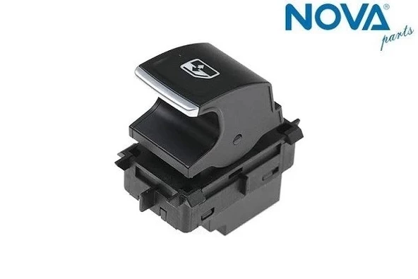 5G0959855H Cam Açma Anahtarı Tekli Krom - Golf-7-Arteon-Passat-Touran-Troc-Crafter ürün görseli 1