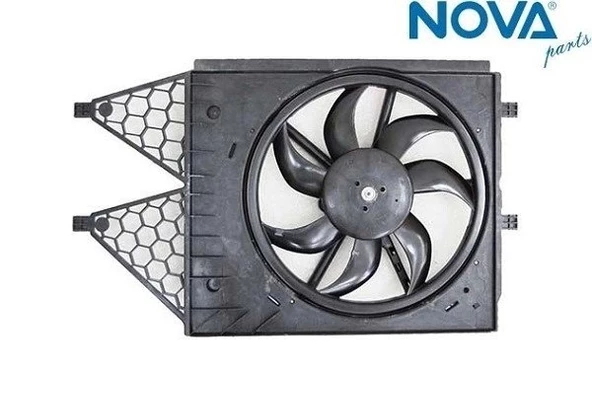 6R0121207Q S1 Fan Motoru & Çerçevesi Set 3 Fişli - Polo-Fabıa-Ibıza-A1-1.2 Lt.-Tsı-Cbza-Cbzb ürün görseli 1