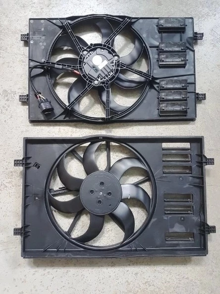 5Q0121203CD Fan Motoru & Çerçevesi Set Brose Typ - Golf-Octavia-A3-Leon-1.6 Lt.-Clha ürün görseli 1