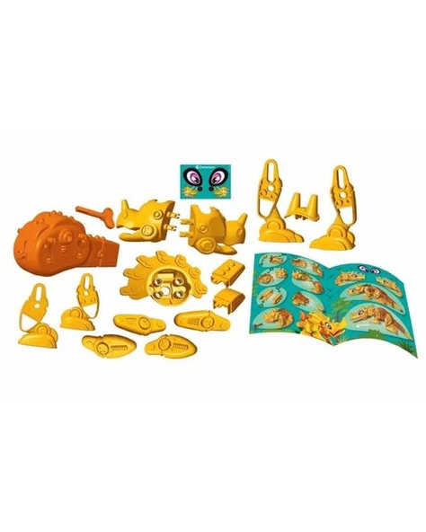 Clementoni Robotik Laboratuvarı Dino Bot Trice 75074 - Resim 2