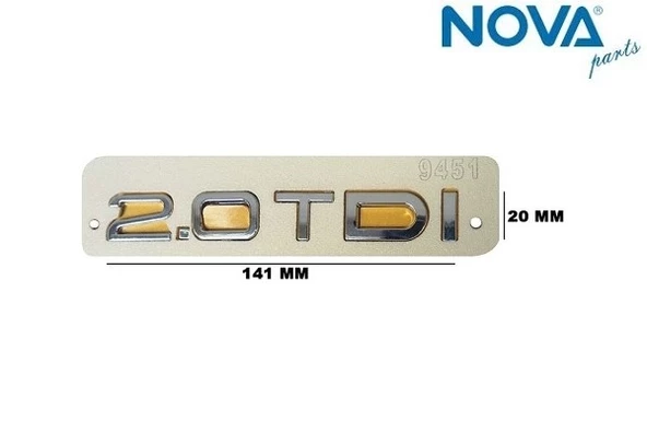 8P0853743G 2ZZ Yazı 2.0 Tdı - Audi A3 2004-2016 - A4 2005-2015 - A5 2010-2016 - A6-A7 2015-2018 ürün görseli 1
