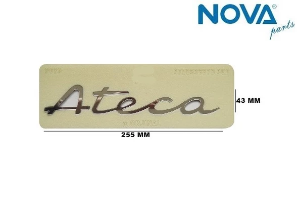 575853687D 2ZZ Yazı Ateca Krom - Ateca ürün görseli 1