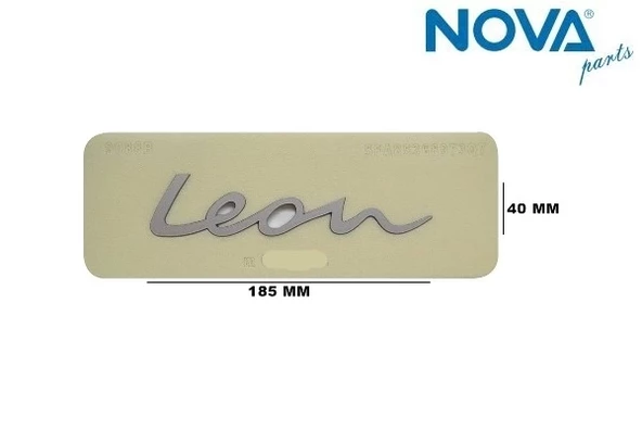 5FA853687 3Q7 Yazı Leon Gümüş - Leon ürün görseli 1