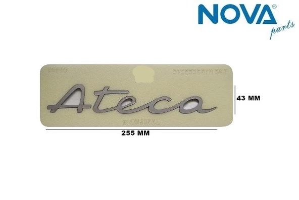 575853687D 3Q7 Yazı Ateca Gümüş - Ateca ürün görseli 1