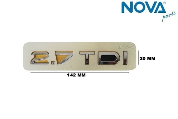 4F0853743C 2ZZ Yazı 2.7 Tdı - Audi A4-A5-A6 ürün görseli 1