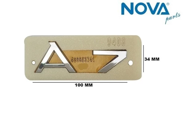 4G8853741 2ZZ Yazı A7- Audi A7 ürün görseli 1