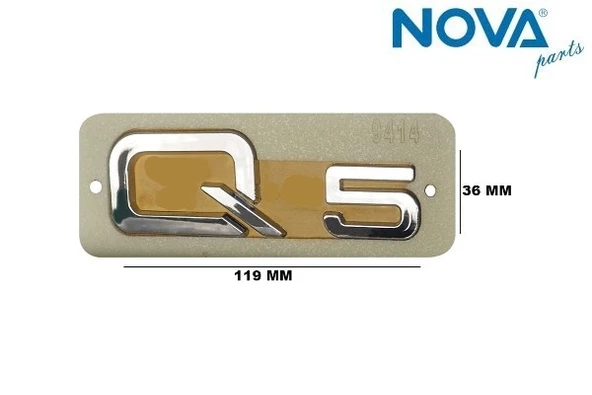 8R0853741 2ZZ Yazı Q5 - Audi Q5 ürün görseli 1