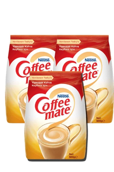 Nestle Coffee Mate Kahve Kreması 500gr 3'lü Set ürün görseli 1