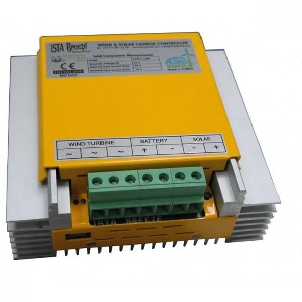 İSTA-BREEZE 1000 WATT 24V Hibrit Şarj Kontrol Cihazı ürün görseli 1