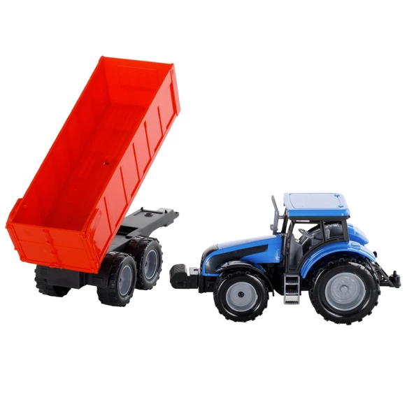 Aya Toys Römorklu Traktör 40111 - Resim 8