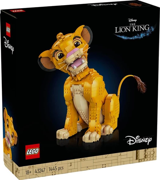 LEGO Disney 43247 Young Simba the Lion King ürün görseli 1