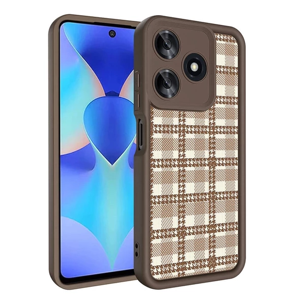 Tecno Spark 10 Uyumlu 4G Uyumlu Kılıf Kamera Korumalı Baskılı Arka Yüzey Klas Kapak ürün görseli 1