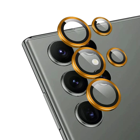 Samsung S23 Ultra Uyumlu CL-12 Premium Safir Parmak İzi Bırakmayan Anti-Reflective Kamera Lens Koruyucu ürün görseli 1