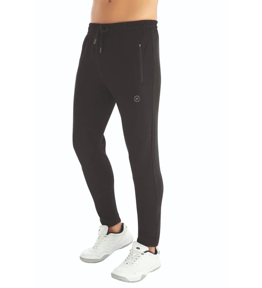 Crozwise 2192-06 Beden M Antrasit_Yeşil Ottoman Dar Paça Erkek Spor Pantolon ürün görseli 1